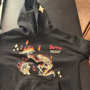 Las Vegas Love Skeleton Hoodie